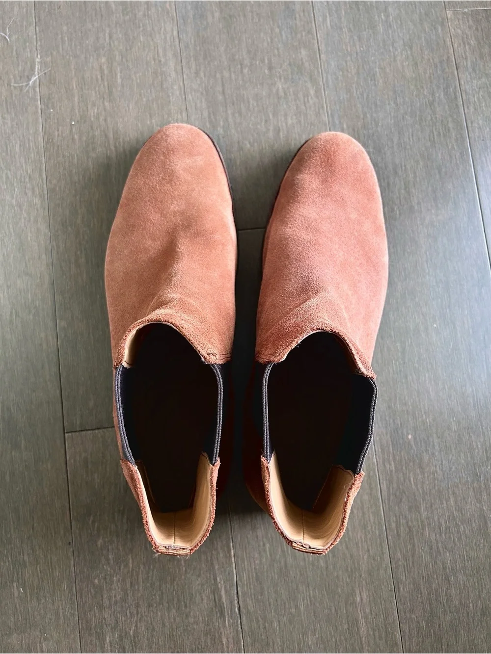 Clarks Men's Clarkdale Gobi Chelsea Boot, Dark Tan Suede, 11.5 M US